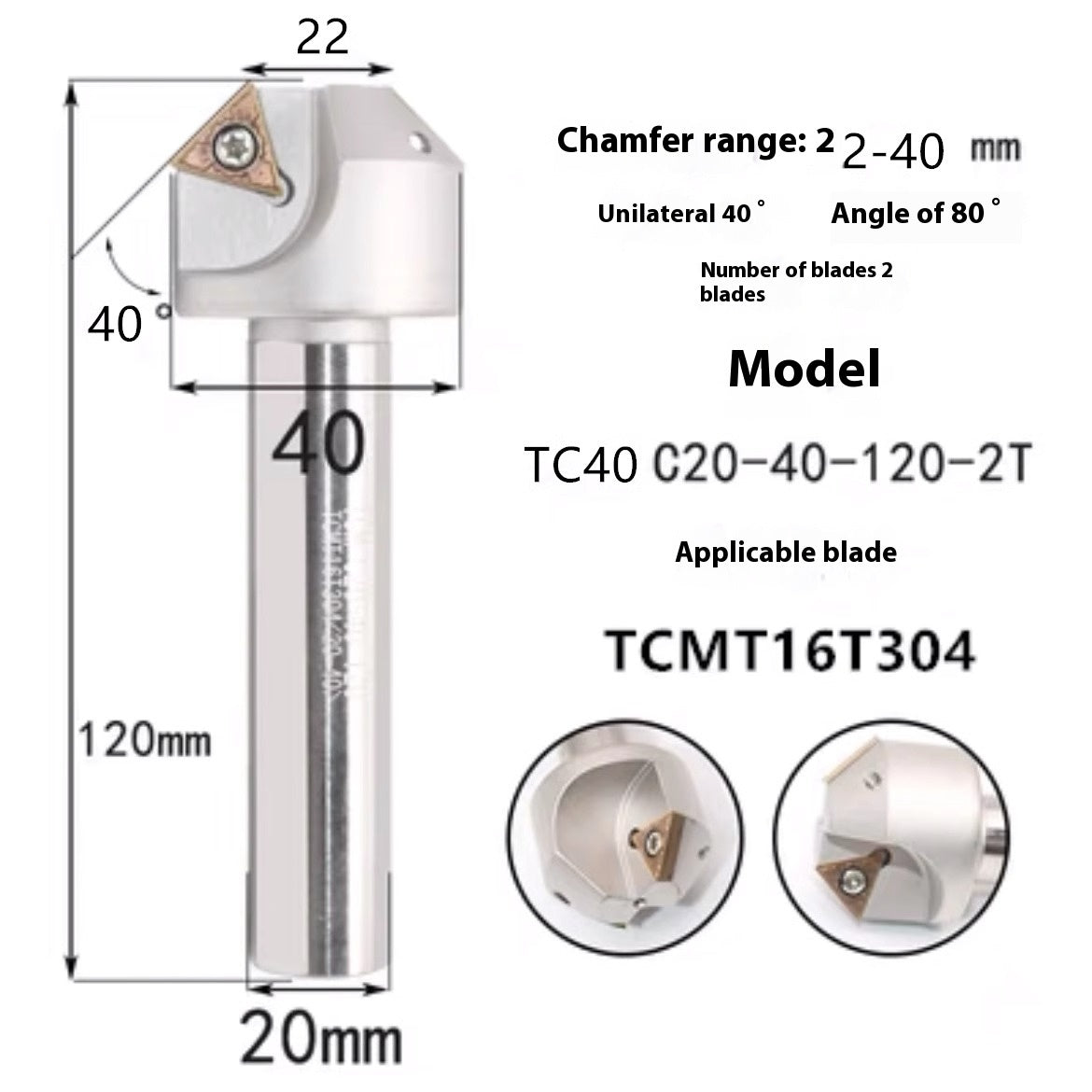 6039 Machining center 15 20 25 30 35 40 45 50 55 60 65 70 75 degree chamfering toolholder TCMT Shandong Denso Pricision Tools Co.,Ltd.